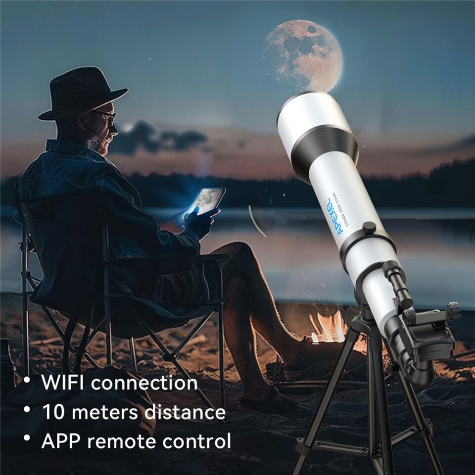 Apexel Dürbün Teleskobu için WiFi Elektronik Göz Merceği 2MP