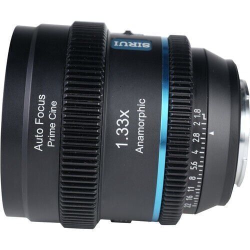 Sirui 20mm T1.8 1.33X S35 Auto-Focus Anamorfik Lens (X Mount, Mavi Flare)