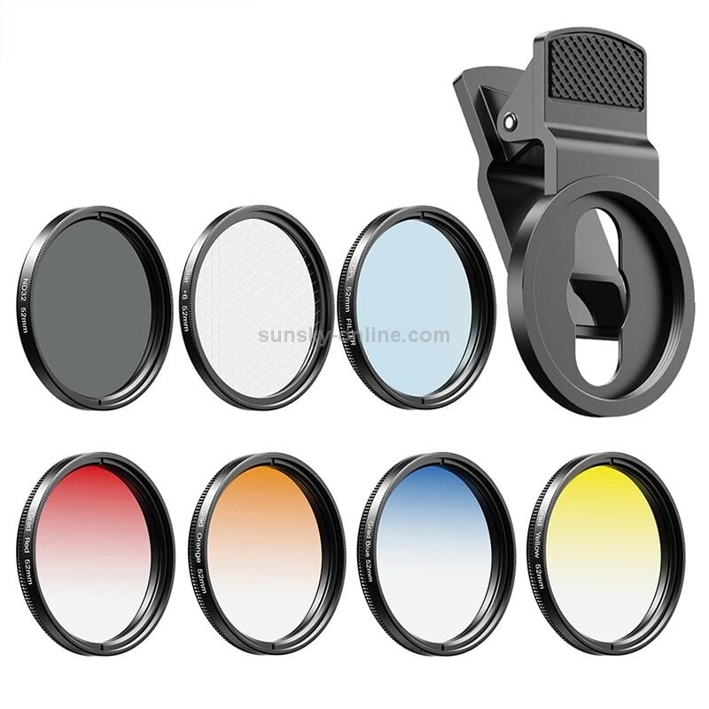 Apexel 7 in 1 HD Lens & Filtre Kit