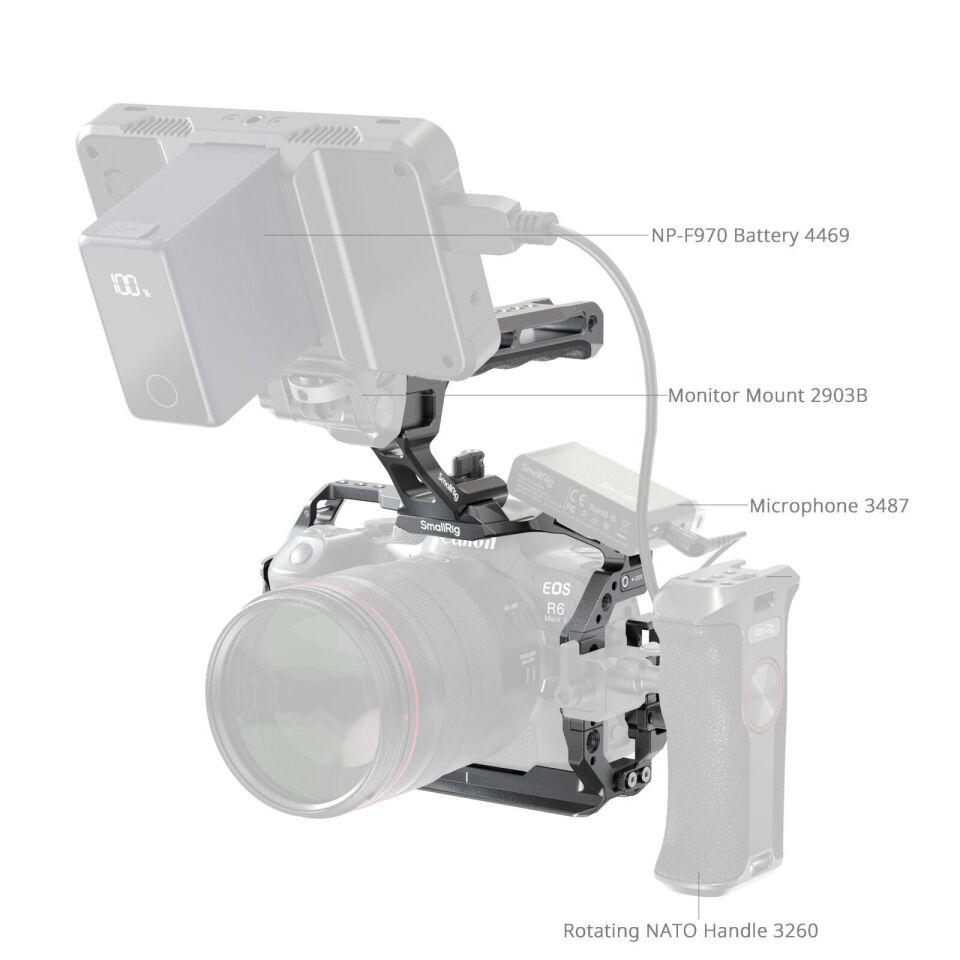 SmallRig 5197 Canon EOS R6 Mark II  için  Kafes Kiti