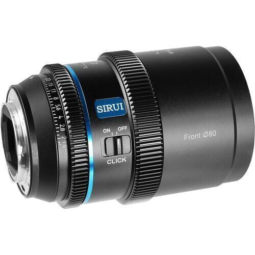 Sirui 40mm T1.8 1.33X S35 Auto-Focus Anamorfik Lens (X Mount, Mavi Flare)