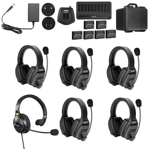 Saramonic Witalk5 WT6D 6 Kişilik Kablosuz İnterkom Sistemi (Dual)