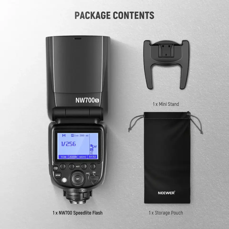 Neewer NW700-S TTL Flaş Speedlite - Sony Uyumlu