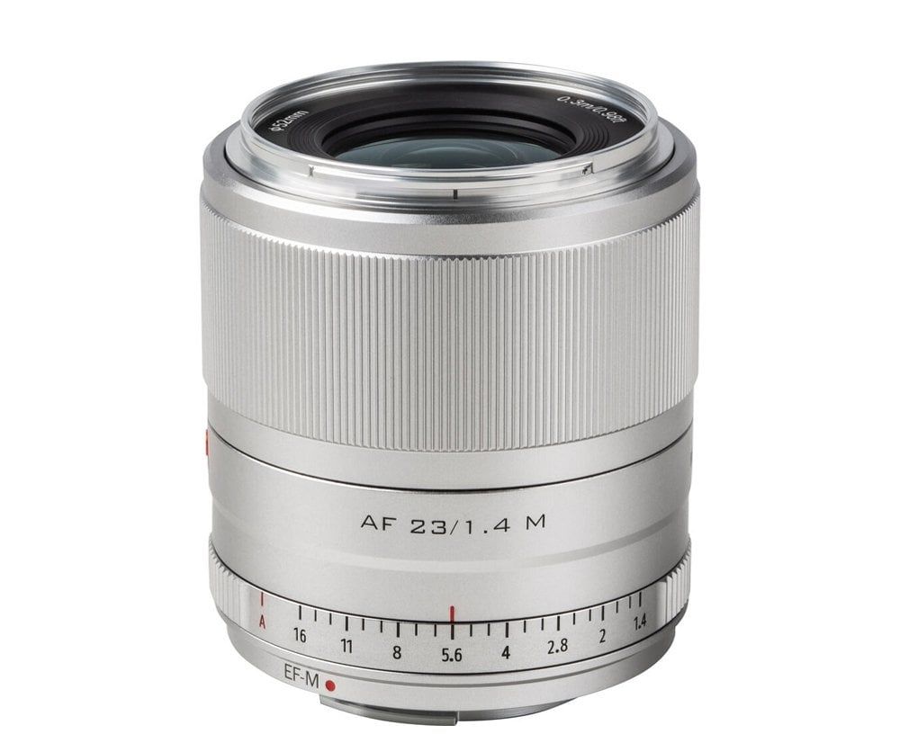 VILTROX AF 23MM F1.4 M SİLVER LENS -CANON EF-M-MOUNT