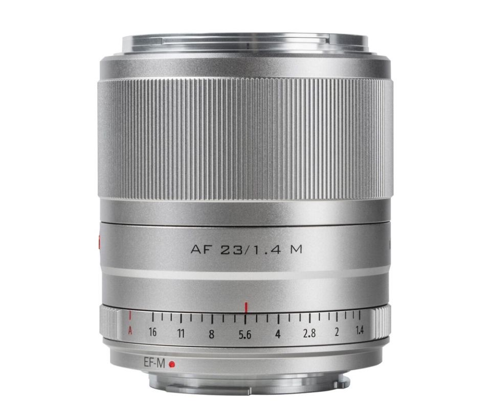 VILTROX AF 23MM F1.4 M SİLVER LENS -CANON EF-M-MOUNT