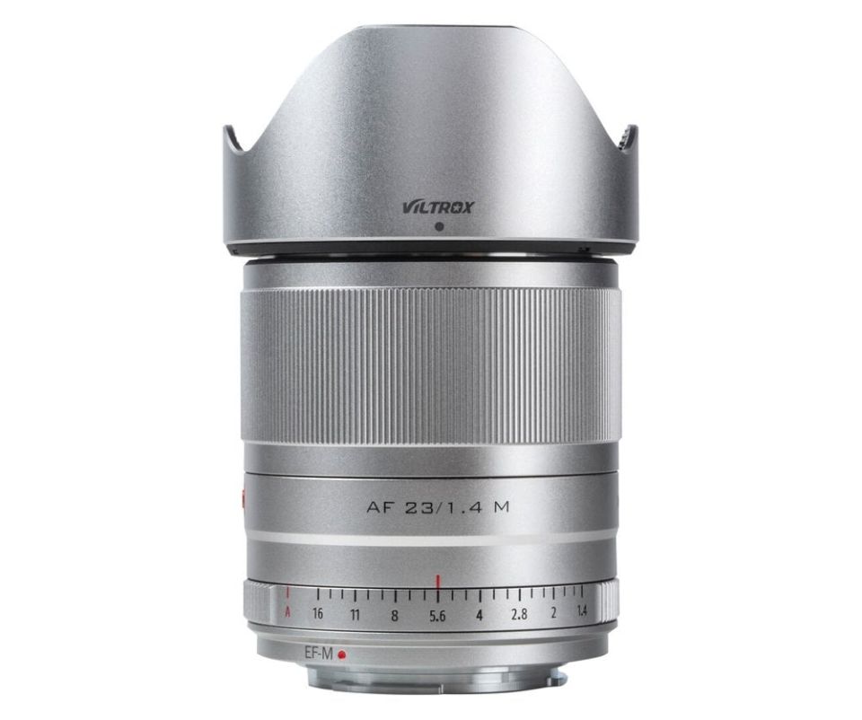VILTROX AF 23MM F1.4 M SİLVER LENS -CANON EF-M-MOUNT