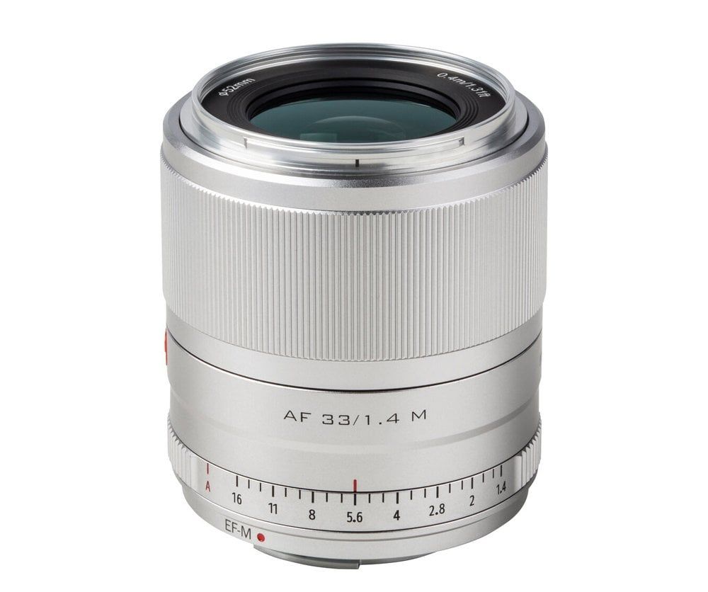 VILTROX AF 33MM F1.4 M SİLVER LENS-CANON EF M-MOUNT