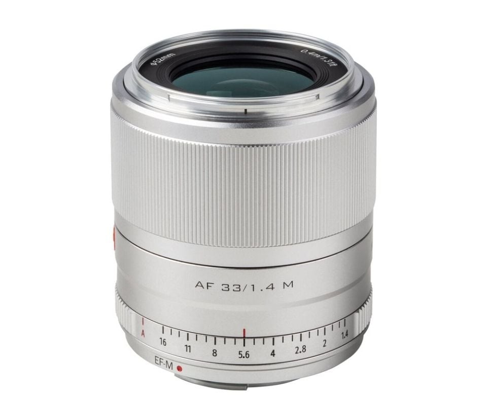 VILTROX AF 33MM F1.4 M SİLVER LENS-CANON EF M-MOUNT