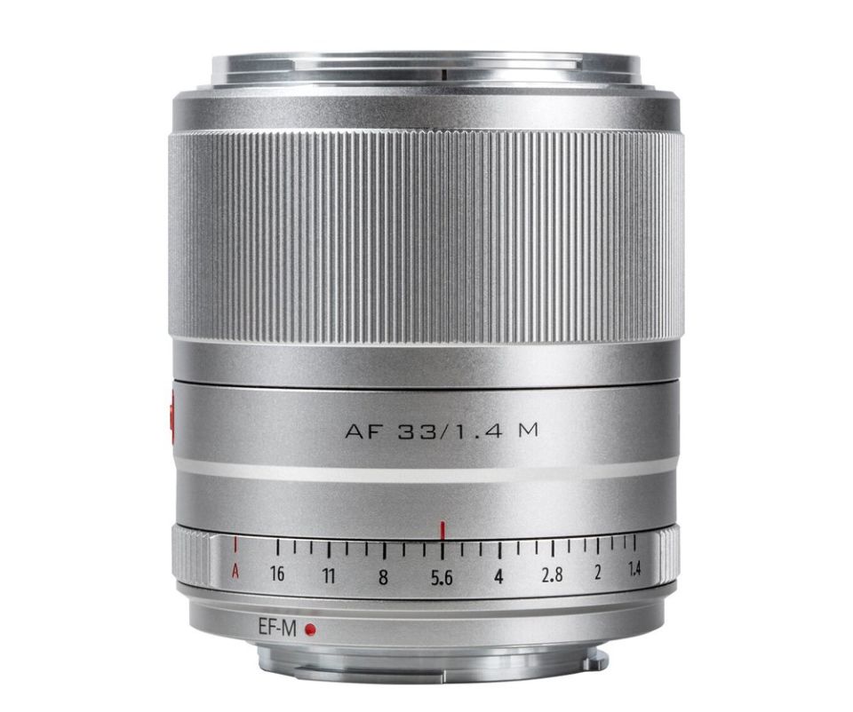 VILTROX AF 33MM F1.4 M SİLVER LENS-CANON EF M-MOUNT
