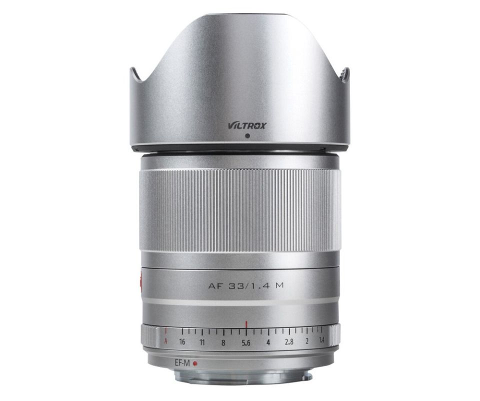 VILTROX AF 33MM F1.4 M SİLVER LENS-CANON EF M-MOUNT