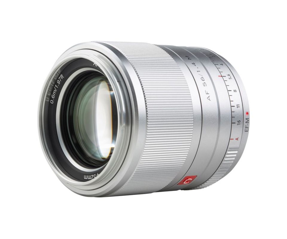 VILTROX AF 56MM F1.4 M GÜMÜŞ LENS -CANON EF-M-MOUNT