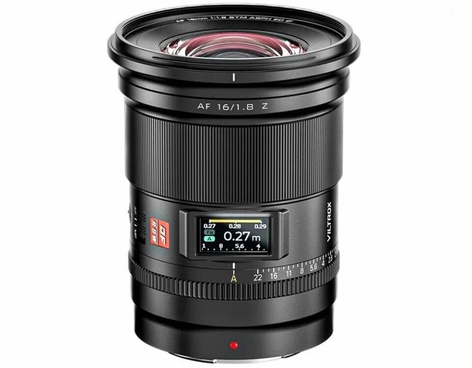 Viltrox AF 16mm F1.8 Z Lens (Nikon Z)