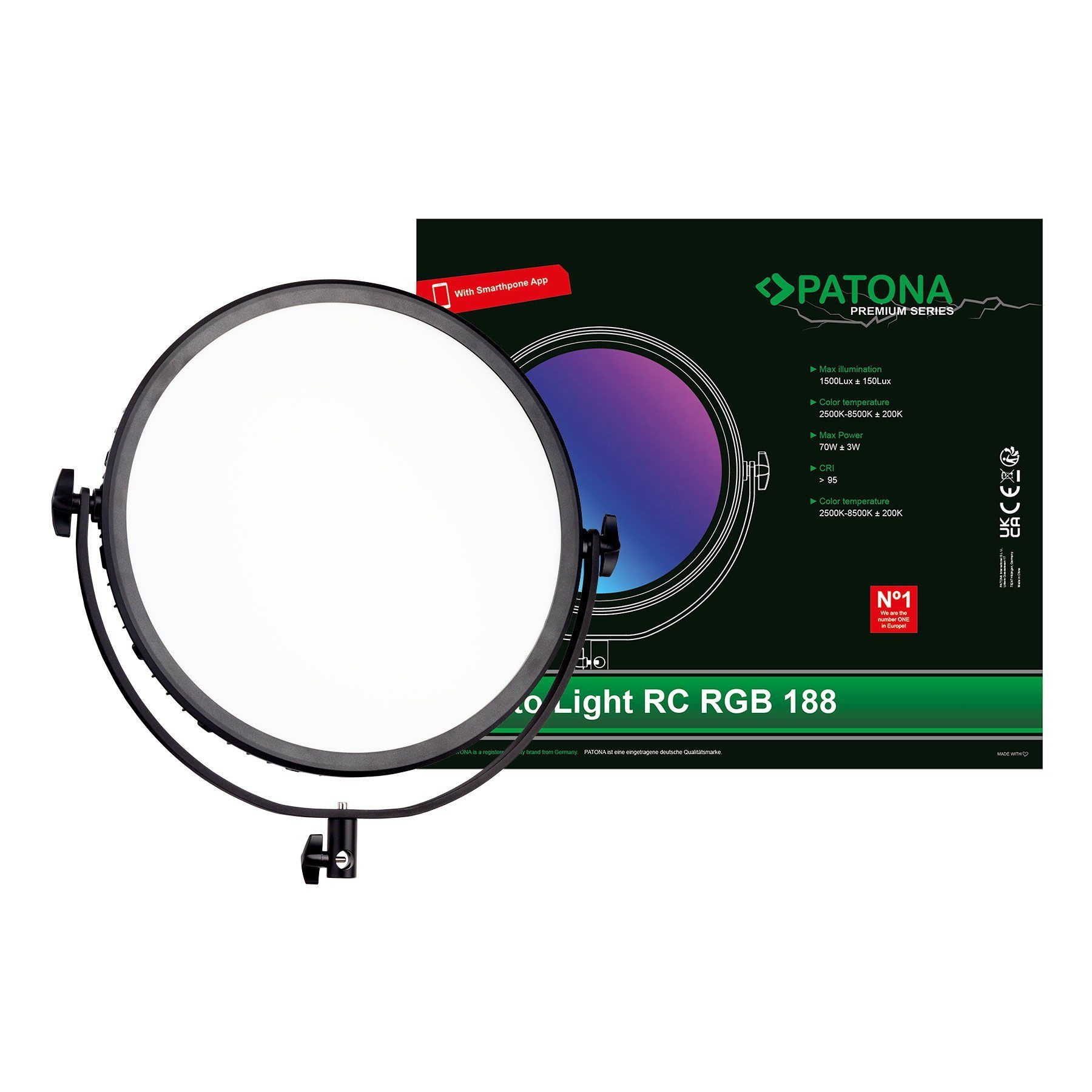 PATONA 4283 PREMIUM Soft Light Lamp TGB-188A with app control