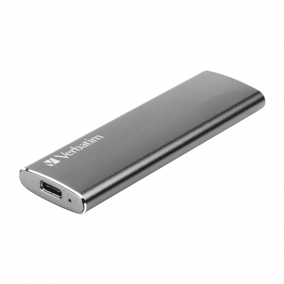 Verbatim 480 GB Taşınabilir SSD Usb 3.2 - 400MB/S-500MB/S Gri Kablo Dahil-(47443)