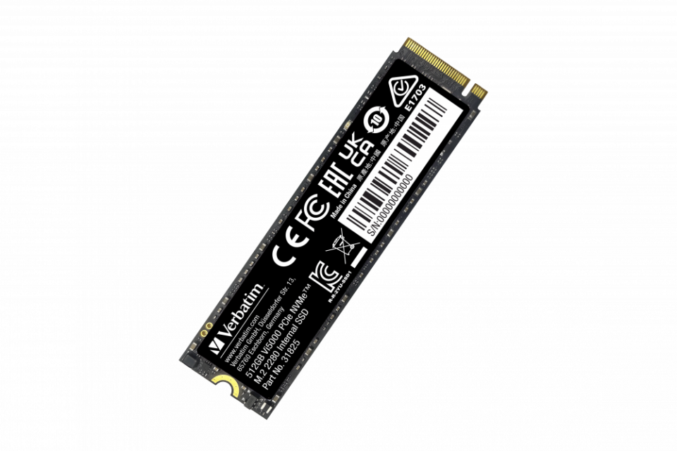Verbatim 512 GB Dahili M.2 SSD VI5000 PCIE4 4500MB/S - 5000MB/S-(31825)
