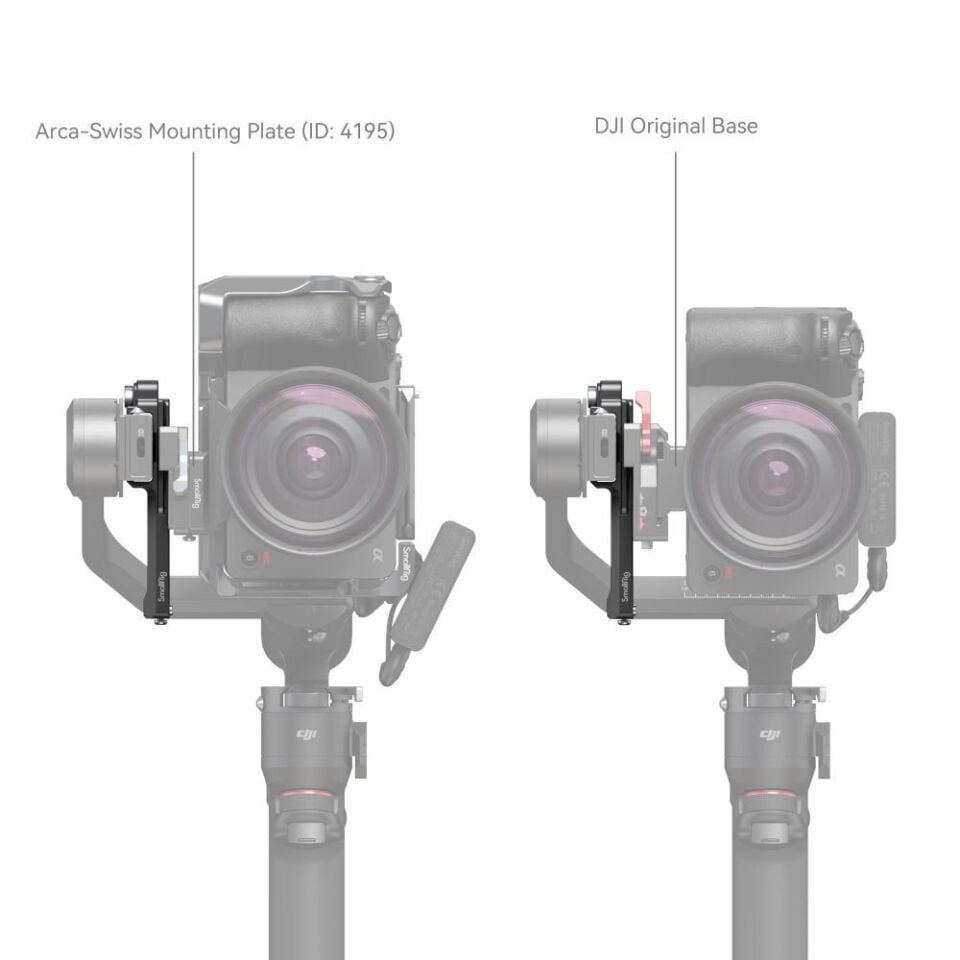 SmallRig 4196 DJI RS 3 Mini  için  Genişletilmiş Dikey Kol