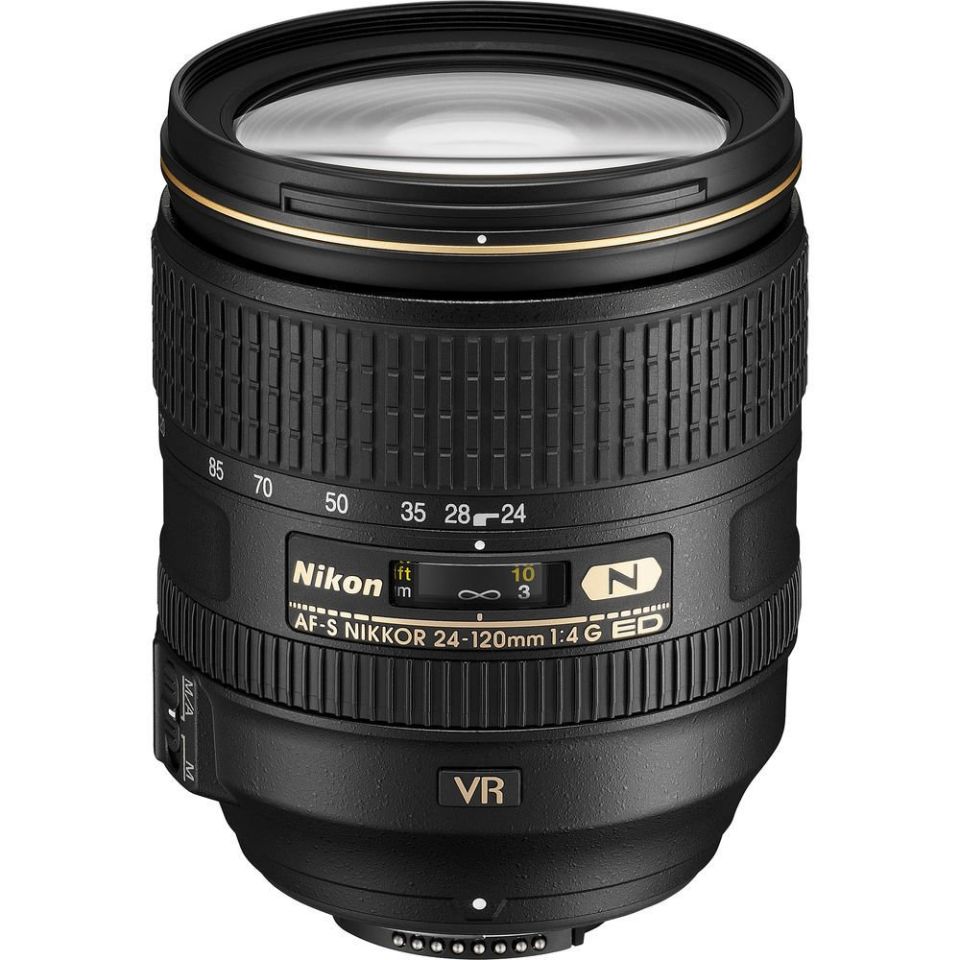 Nikon 24-120mm f/4G ED VR AF-S Lens (Karfo Karacasulu Garantili)