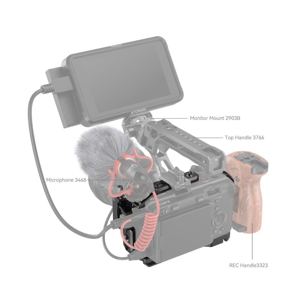 SmallRig 4183 Sony FX30 / FX3 için Kafes