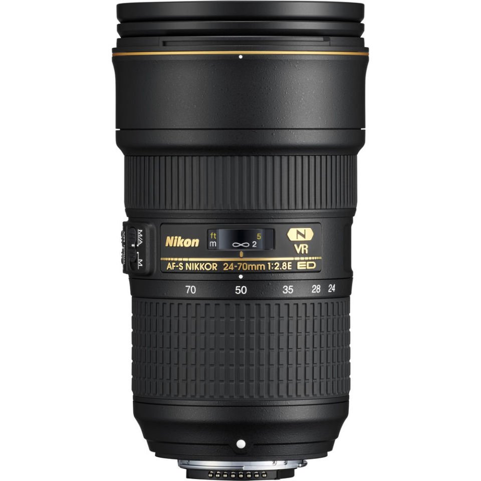 Nikon AF-S Nikkor 24-70mm f/2.8E ED VR Lens
