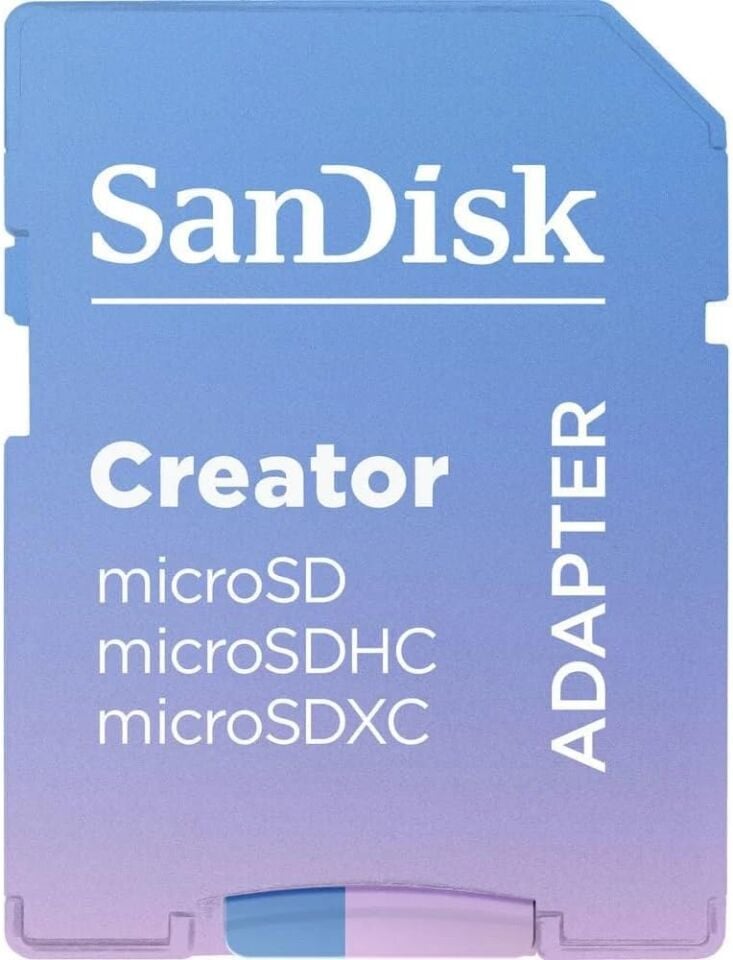 SanDisk Creator 256GB MicroSDXC 190MB/s Hafıza Kartı