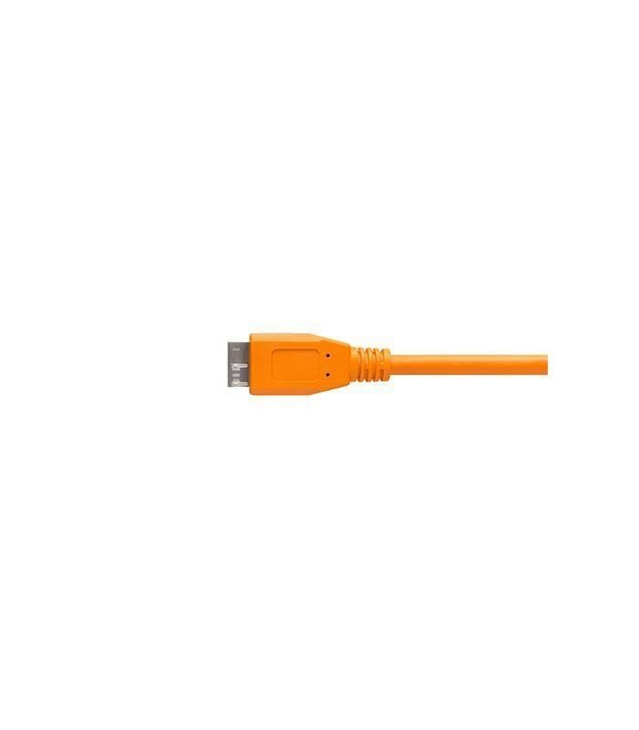 Tether Tools TetherPro USB 3.0 to Micro-B Turuncu 30 cm Bağlantı Kablosu