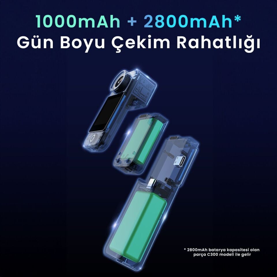 Sjcam C300 4K Wi-Fi Aksiyon Kamerası