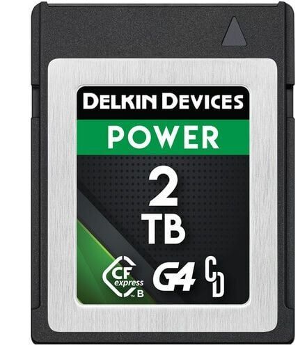 Delkin Power CF Express Type B 2TB 4.0 Hafıza Kartı (Okuma:1780 - Yazma:1700)