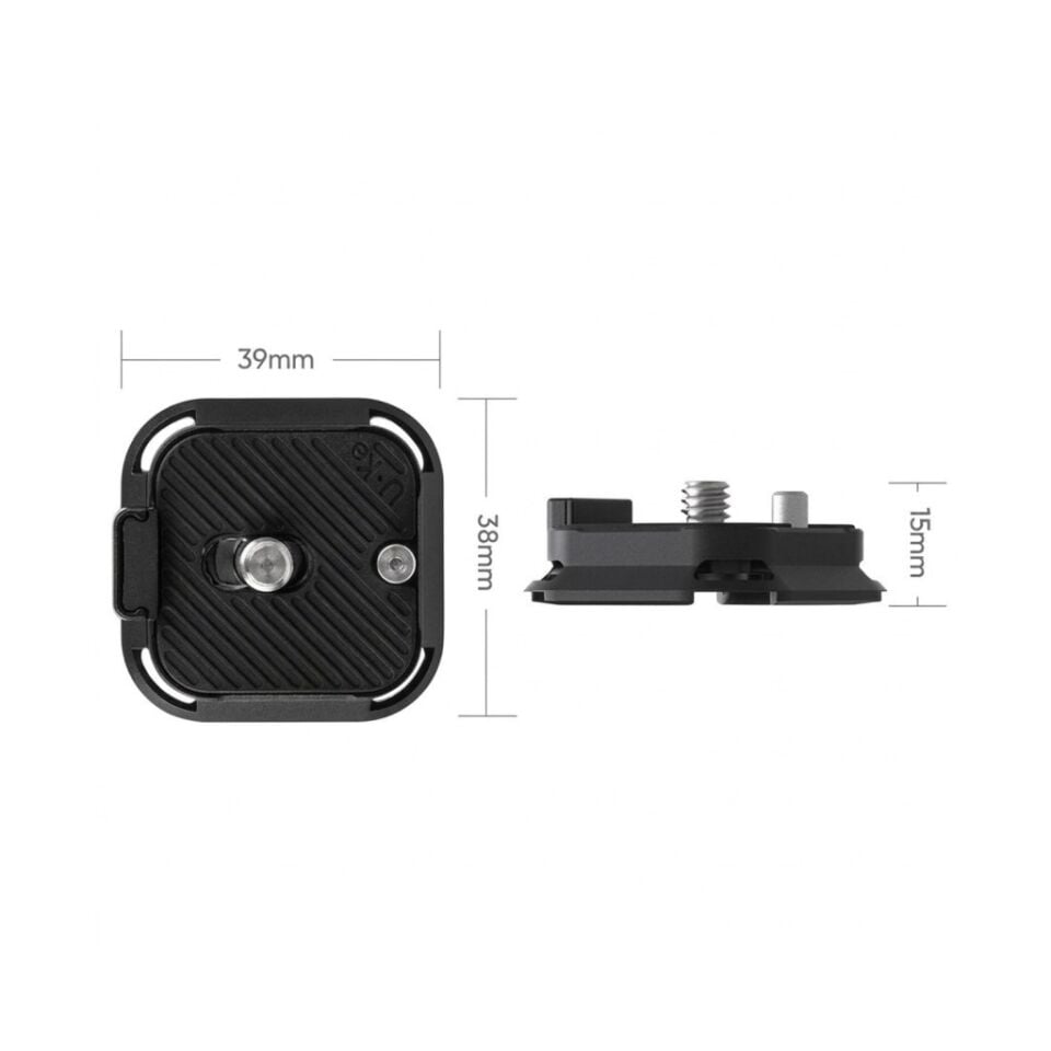 Ulanzi UKA09 Anti-Twist Quick Release Plate Uka Arca Uyumlu Kamera Montaj Plakası - C080