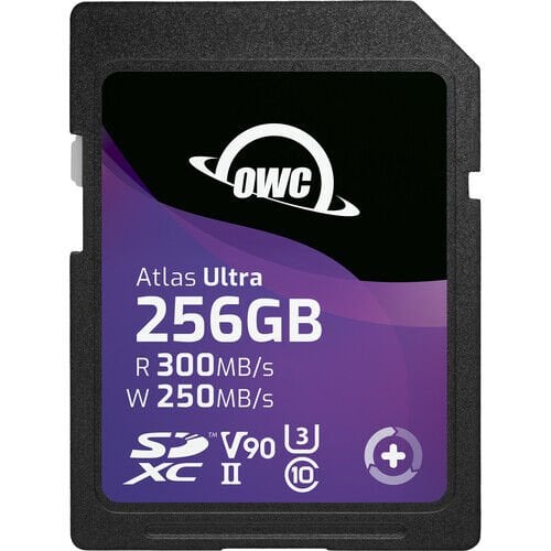 OWC 256GB Atlas Ultra SDXC UHS-II V90 Hafıza Kartı