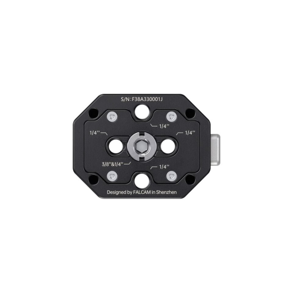 FALCAM F38 Multi-Hole Quick Release Base Arca Uyumlu 1/4'' 3/8'' - 3364