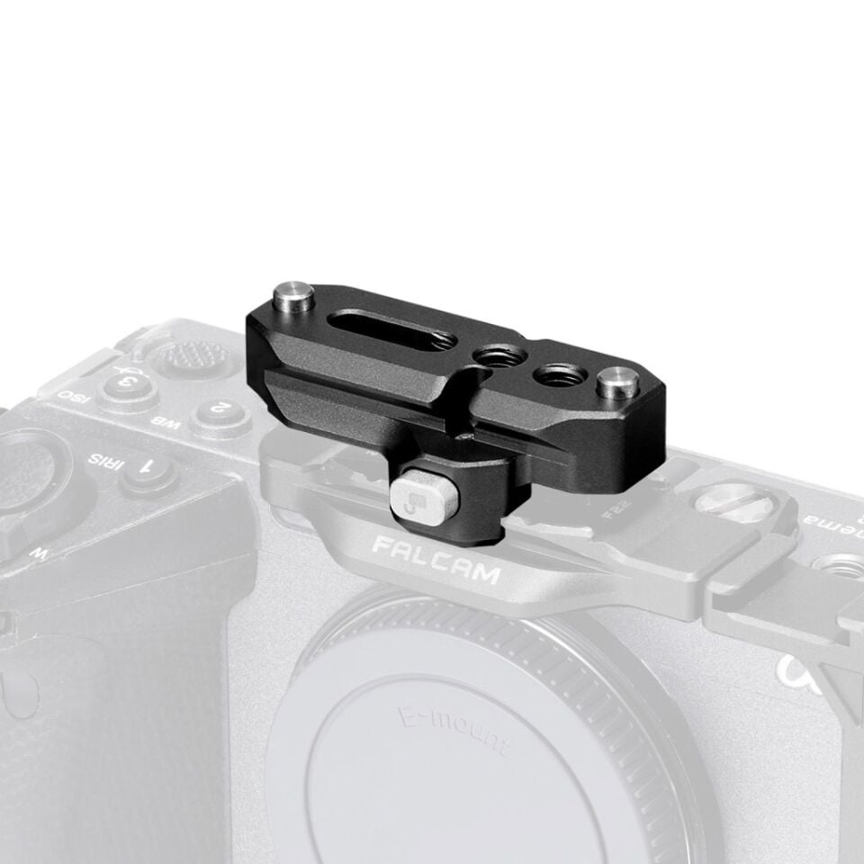 FALCAM F22 Quick Release to NATO Rail Adapter Montaj Aparatı Siyah - F22A3807B