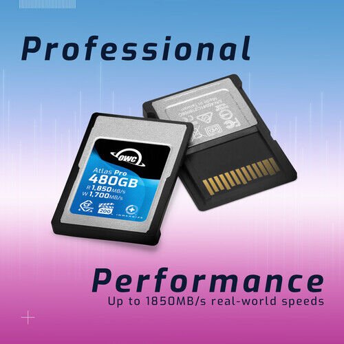 OWC 960GB Atlas Pro CFexpress 4.0 Type A Memory Card
