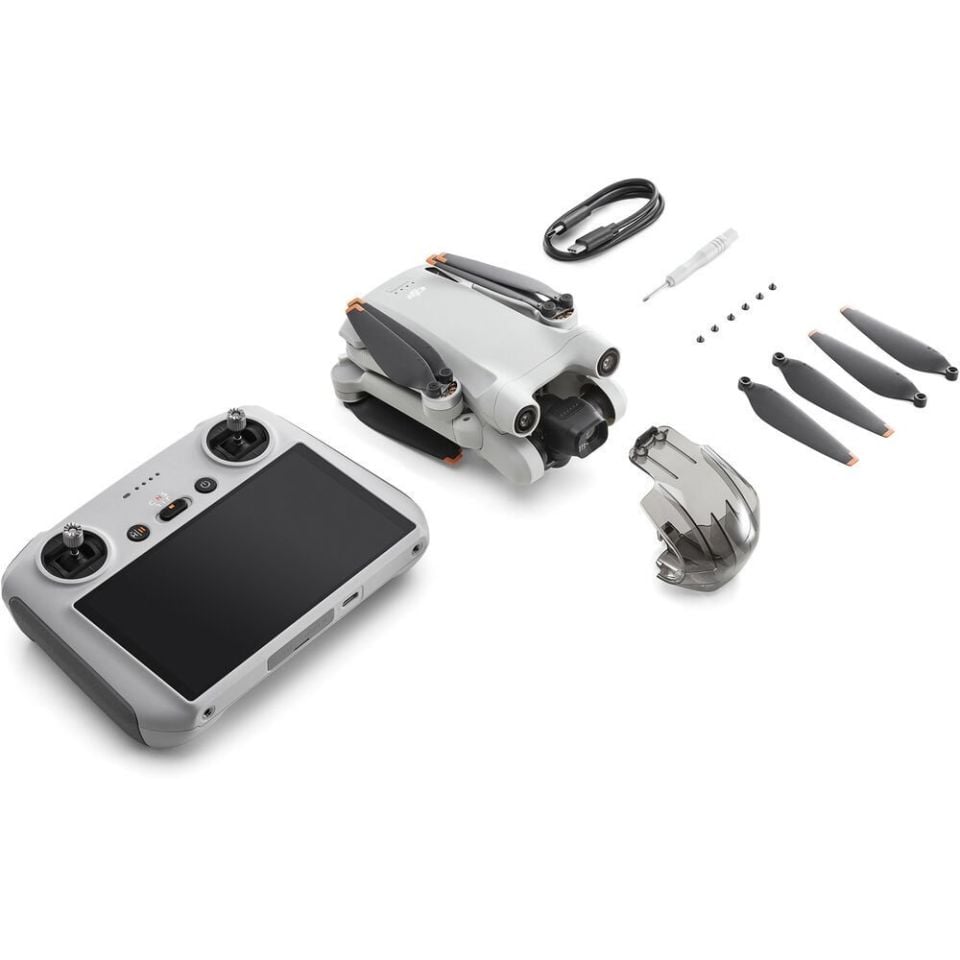 Dji Mini 3 Pro + Dji RC Kumandalı (Ekranlı) Drone