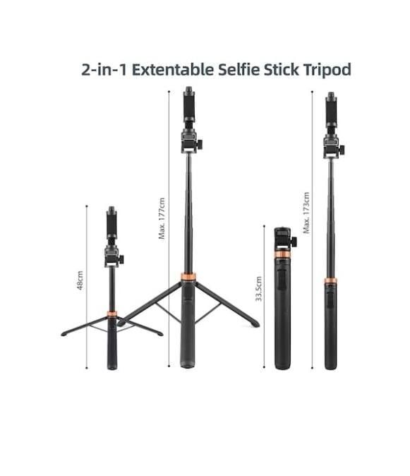 KINGJOY M080 Kumandalı Selfie Stick Tripod