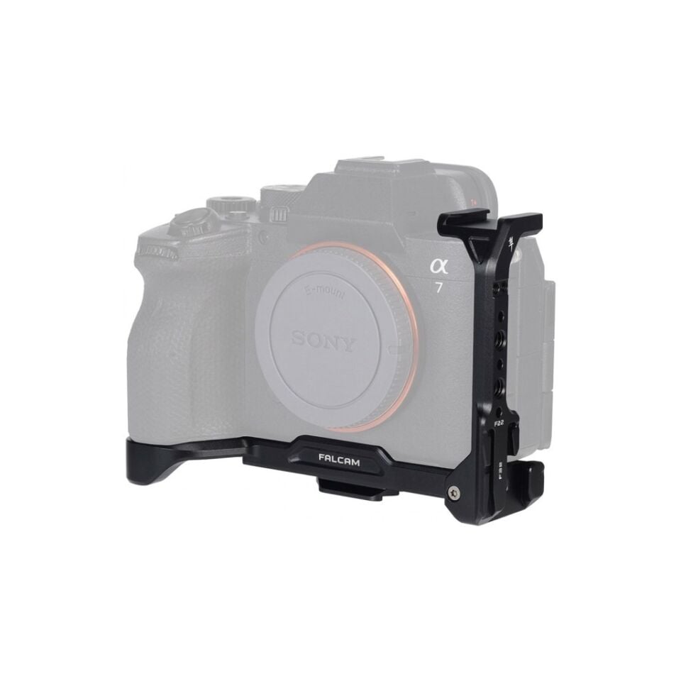 FALCAM F22 F38 Quick Release L Bracket A7M4 A7S3 A7R5 Uyumlu Kamera L Braketi Siyah - C00B2976B
