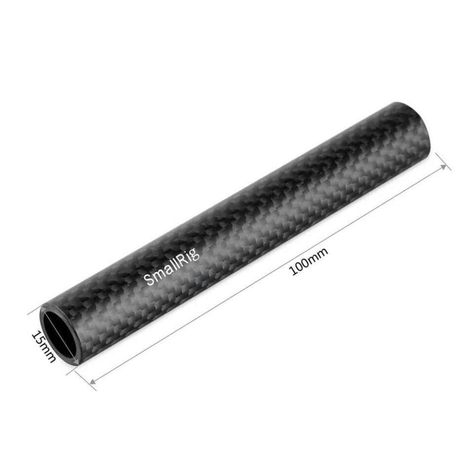 SmallRig 1871 15mm 10cm Karbon Fiber Çubuk