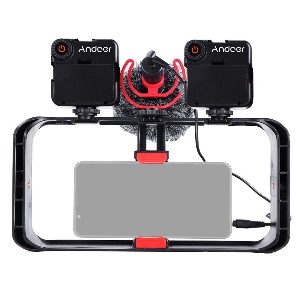 Andoer D9150 Akıllı Telefon Video Teçhizatı Kiti