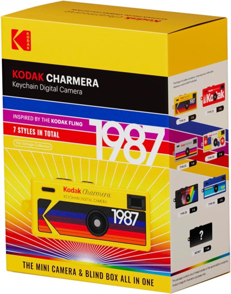 Kodak Charmera Anahtarlık Dijital Fotoğraf Makinesi