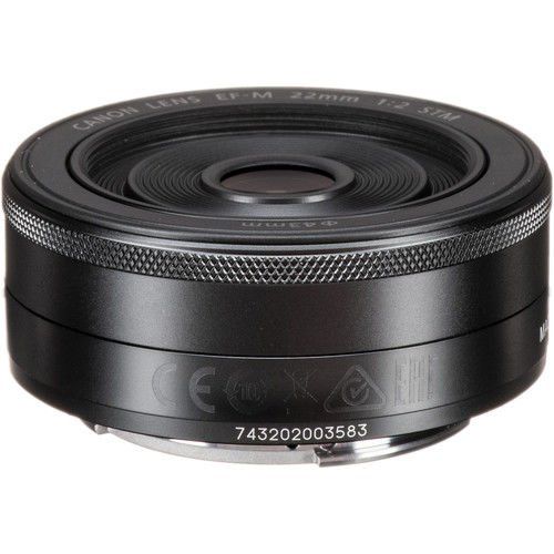 Canon EF-M 22mm f/2 STM Lens (Canon Eurasia Garantili)