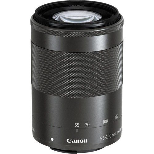 Canon EF-M 55-200mm f/4.5-6.3 IS STM Lens (Siyah)(Kutusuz)