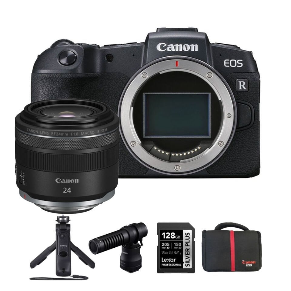 Canon EOS RP 24mm f/1.8 Makro IS STM Lens Kit