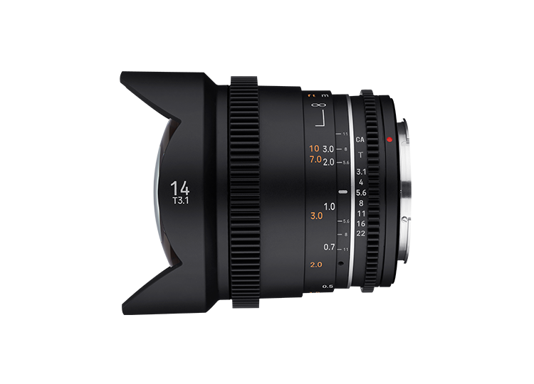 Samyang 14mm T3.1 VDSLR MK II Cine Lens (Sony E Mount)