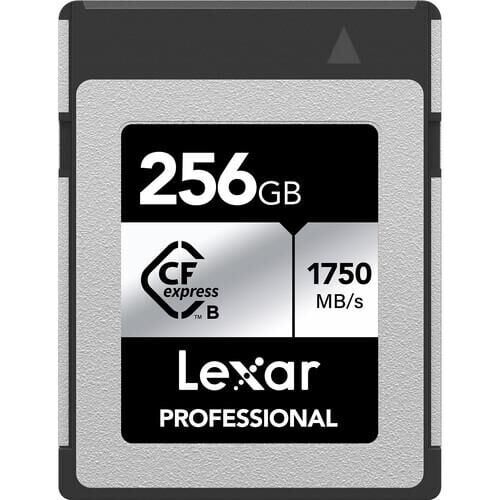 Lexar 256GB Profesyonel CFexpress Tip B | Silver (1750MB/s - 1300MB/s)