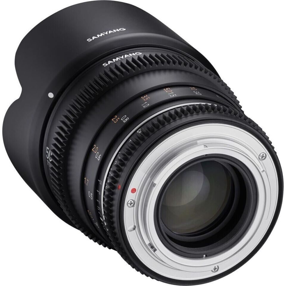 Samyang 50mm T1.5 VDSLR MK2 Cine Lens (Sony E Mount)