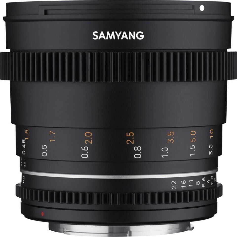 Samyang 50mm T1.5 VDSLR MK2 Cine Lens (Sony E Mount)