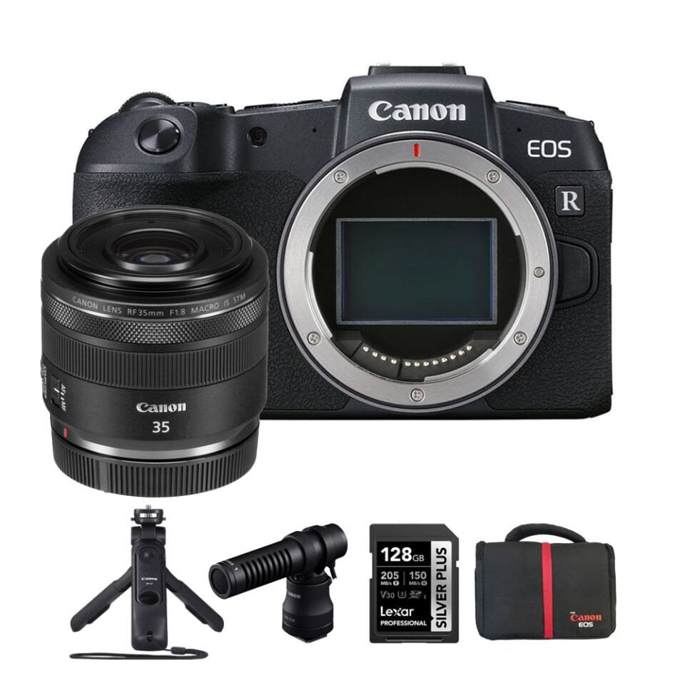 Canon EOS RP 35mm f/1.8 IS Macro STM Lens Kit
