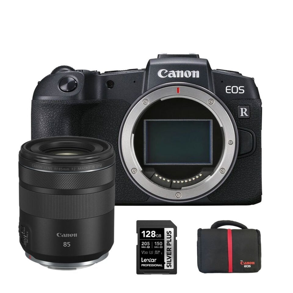 Canon EOS RP 85mm f/2 Macro IS STM Lens Kit