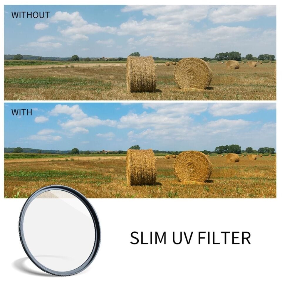 K&F Concept 82mm NANO-A SERIES MC-UV Slim Filtre(Kopya)