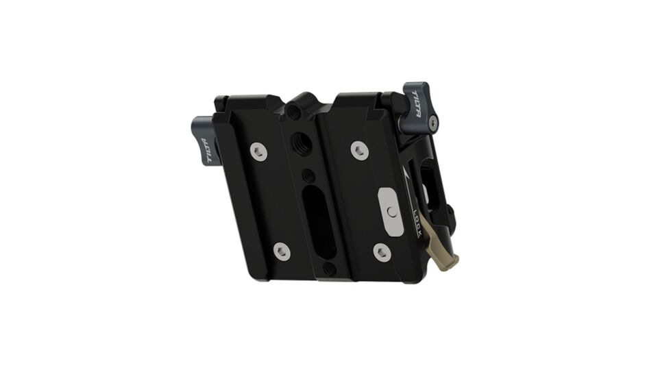 TILTA Tilta Universal 15mm LWS Baseplate - Black TA-UBP-B