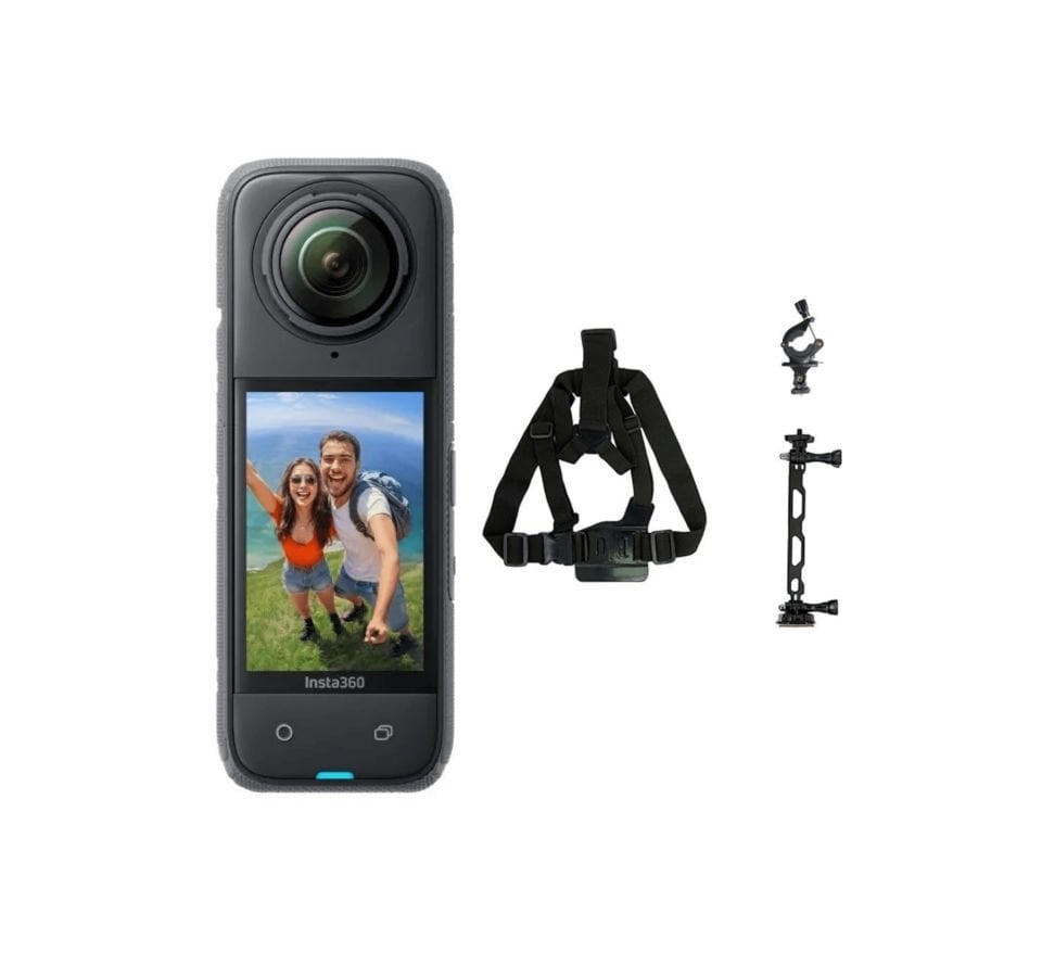 Insta360 X4 360 Derece 8K Aksiyon Kamera + İnsta 360 Snow Bundle